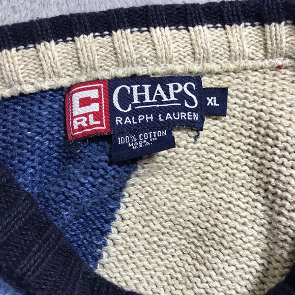 Men’s chaps Ralph Lauren size xl sweater - Picture 4 of 4